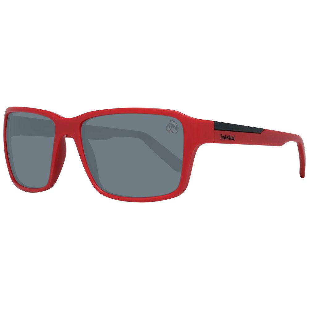 Red Plastic Sunglasses - ventzia
