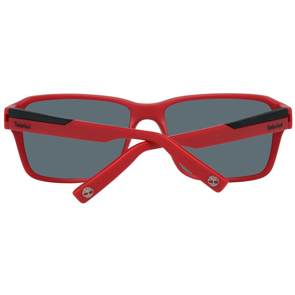 Red Plastic Sunglasses - ventzia
