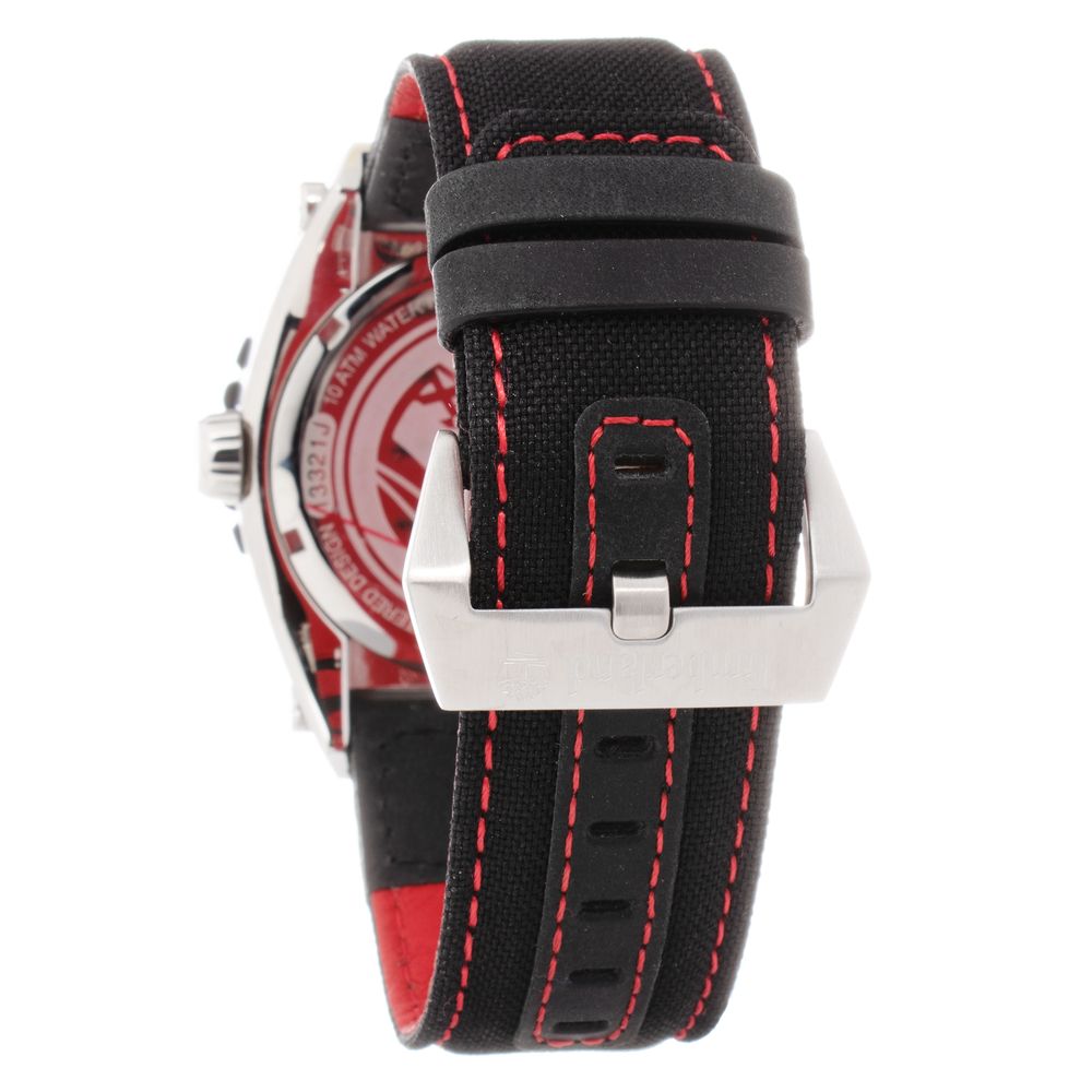 Black Leather Watch - ventzia