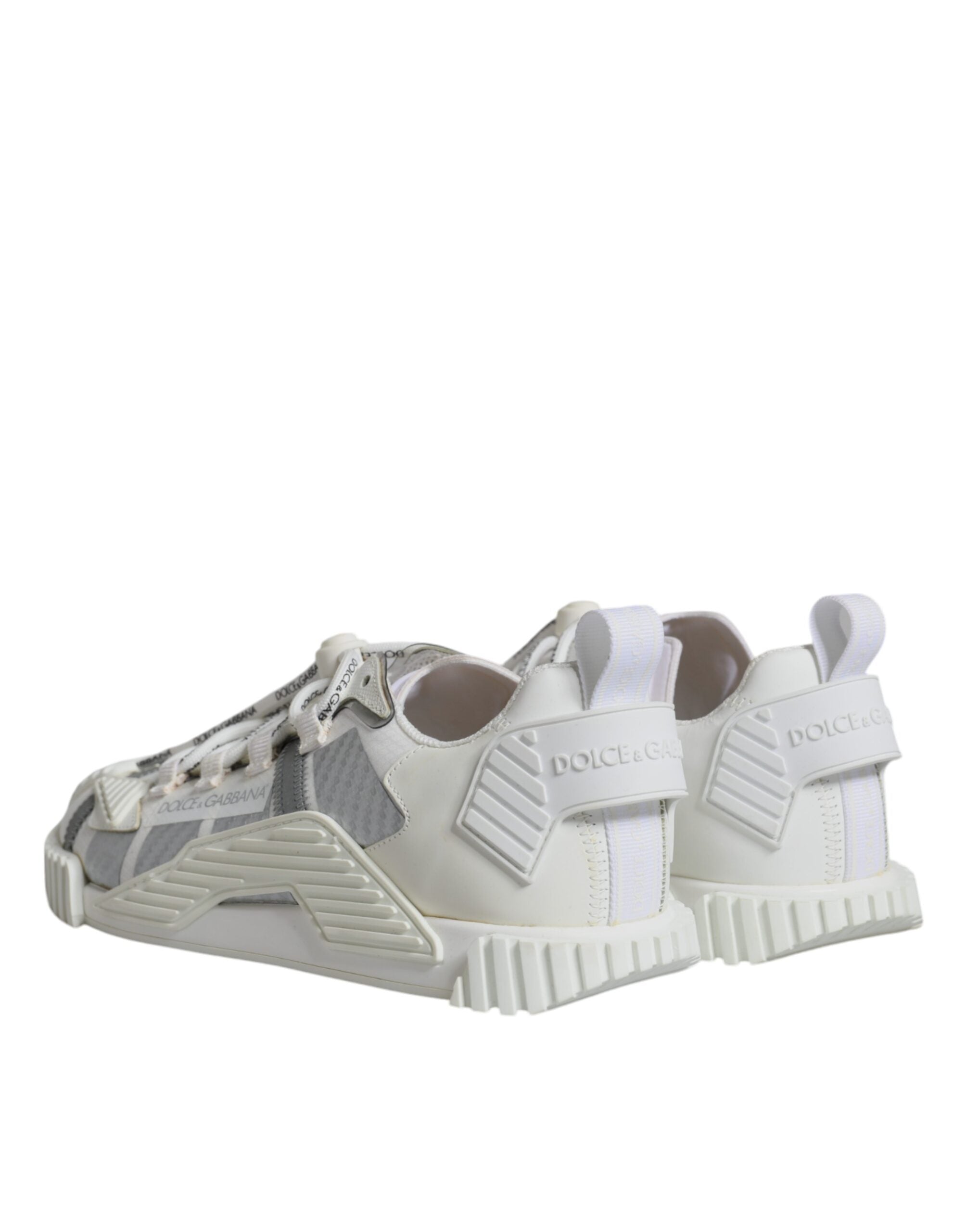 White Lace Up Low Top NS1 Sneakers Shoes - ventzia