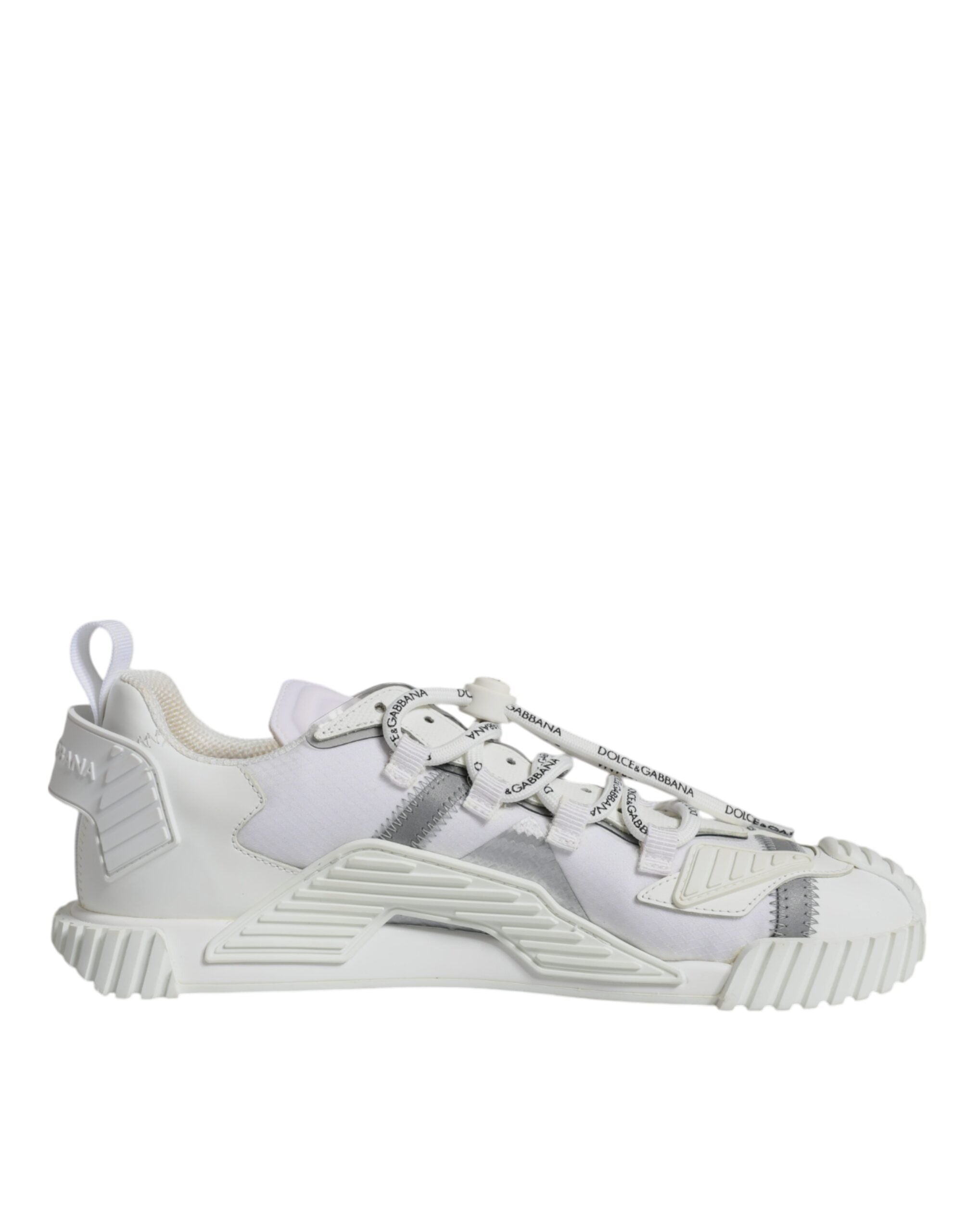 White Lace Up Low Top NS1 Sneakers Shoes - ventzia