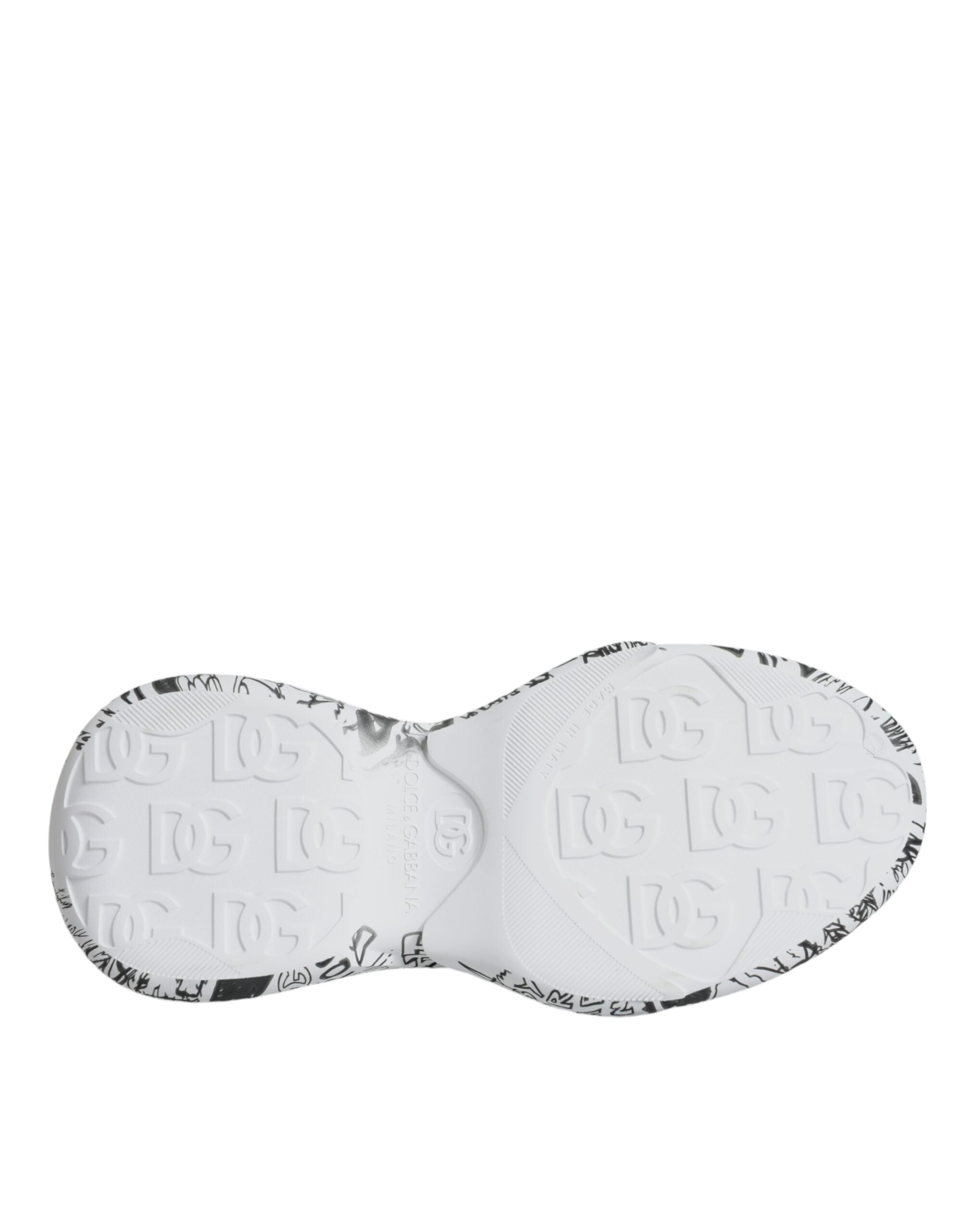 White Black Graffiti Daymaster Sneakers Shoes - ventzia