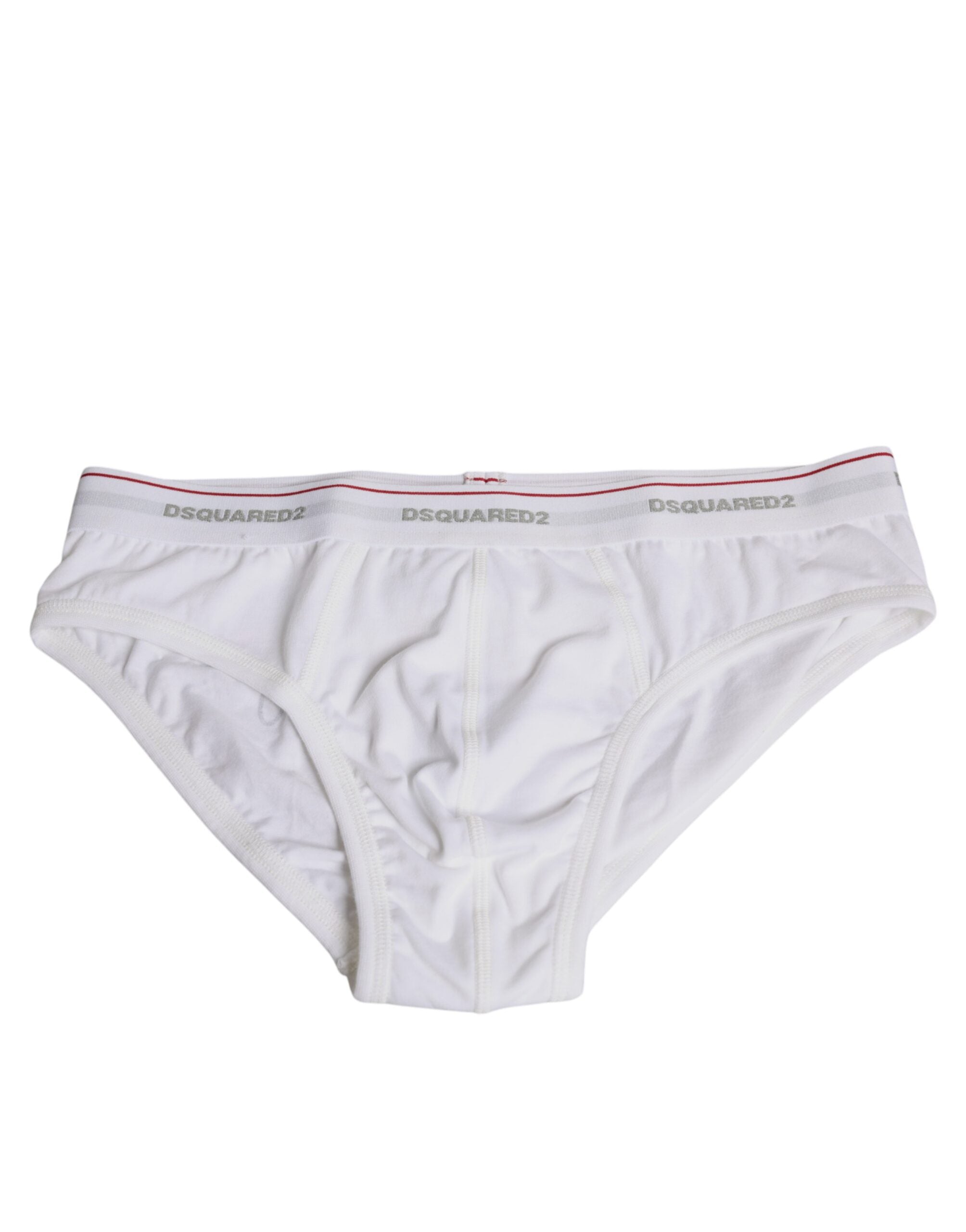 White Cotton Stretch Women Mid Waist Panty Underwear - ventzia