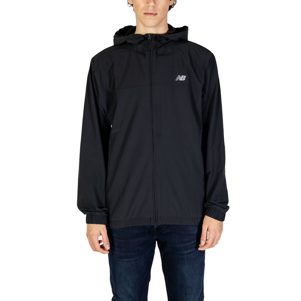 Black Recycled Polyester Jackets & Coat - ventzia