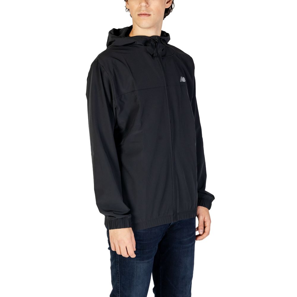 Black Recycled Polyester Jackets & Coat - ventzia