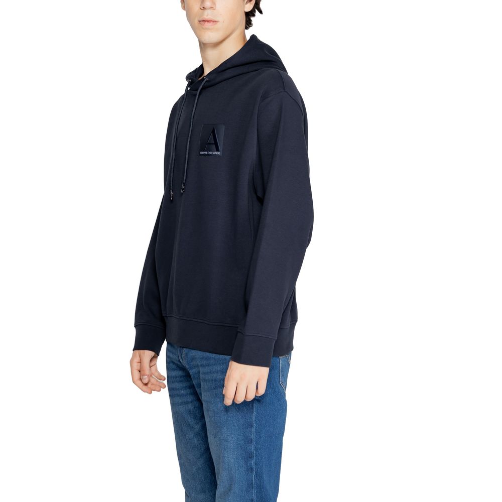 Blue Cotton Hoody - ventzia