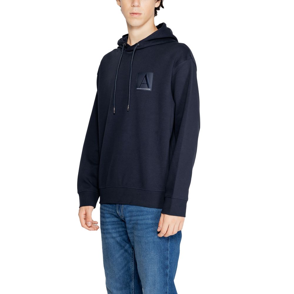Blue Cotton Hoody - ventzia