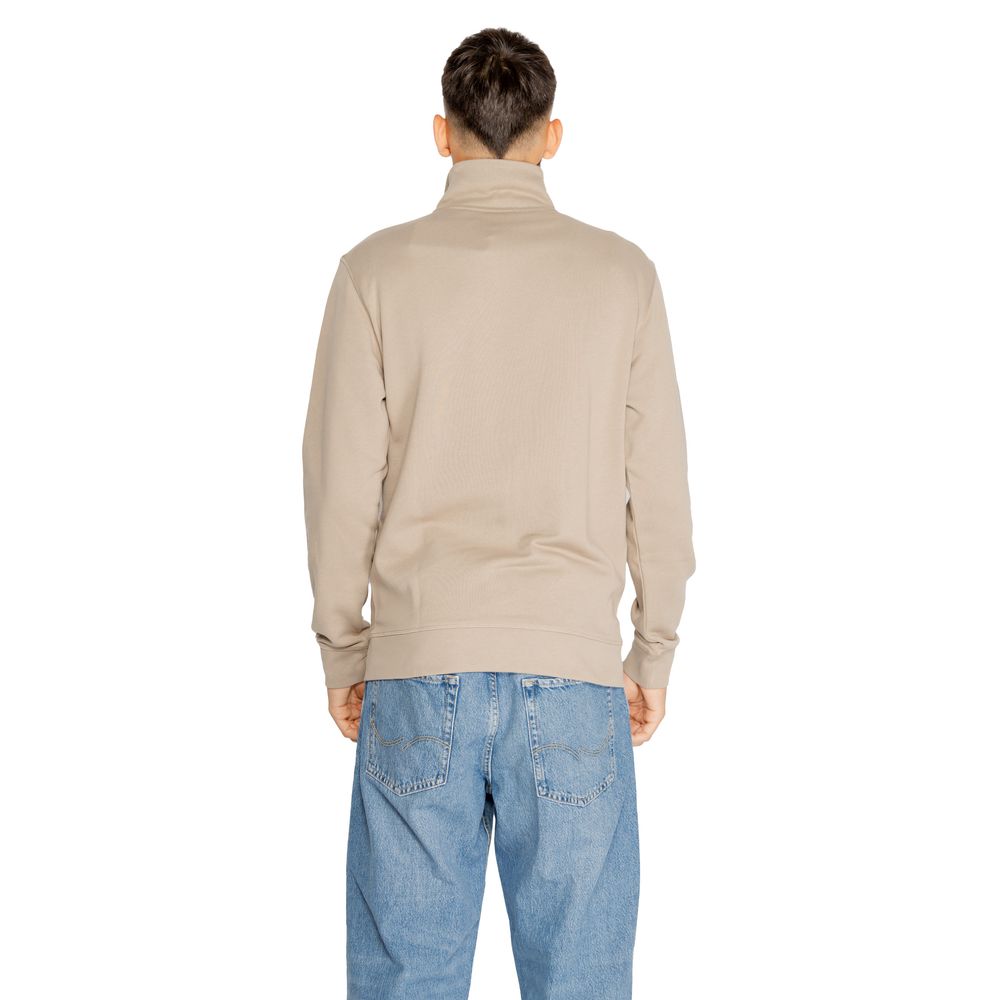 Brown Cotton Sweatshirt - ventzia