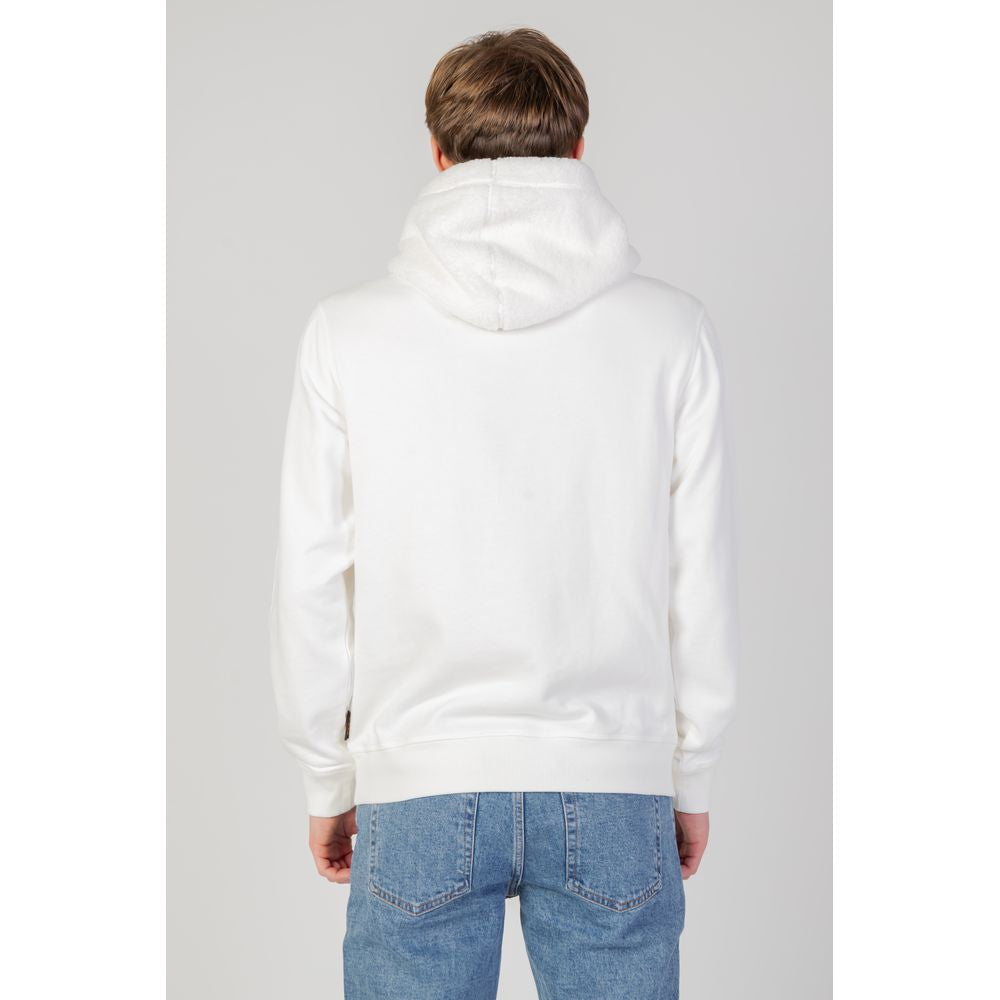 Cream Cotton Hoody - ventzia