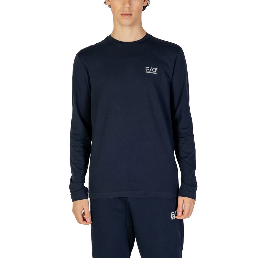 Blue Cotton Long Sleeve - ventzia