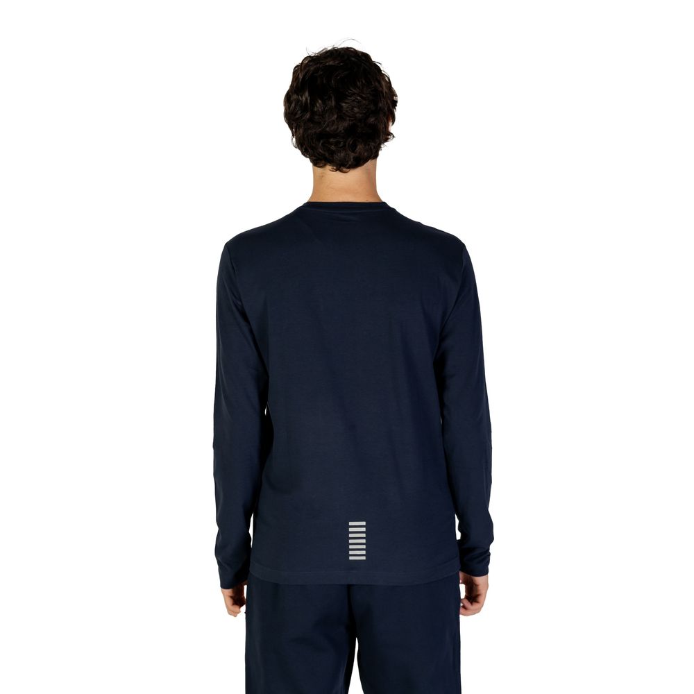 Blue Cotton Long Sleeve - ventzia