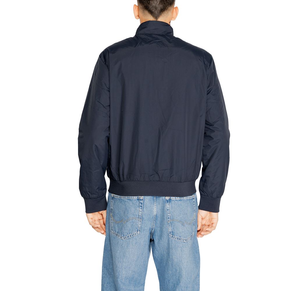 Blue Polyamide Jackets & Coat - ventzia