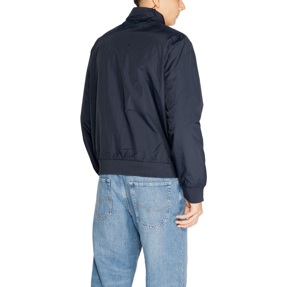 Blue Polyamide Jackets & Coat - ventzia