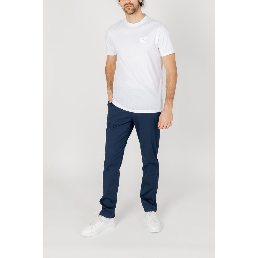 Blue Cotton Pant - ventzia