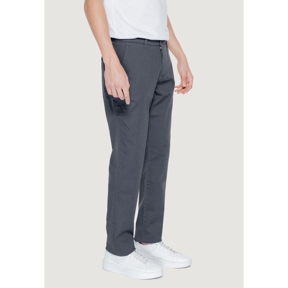 Black Cotton Pant - ventzia