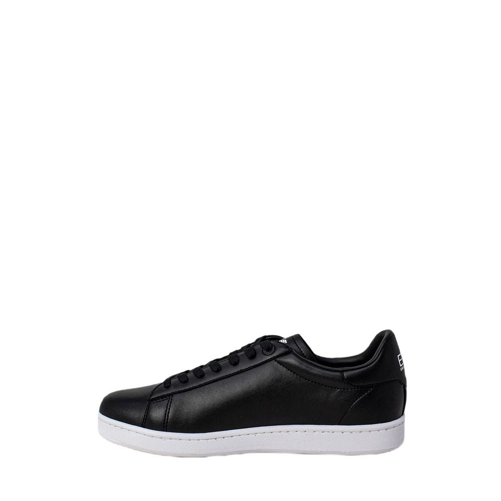Black And White Polyethylene Sneaker - ventzia