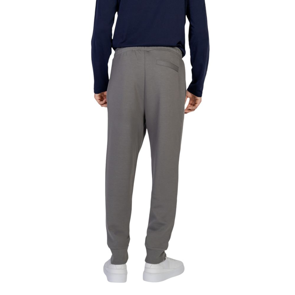 Gray Cotton Joggers Workout Pant - ventzia