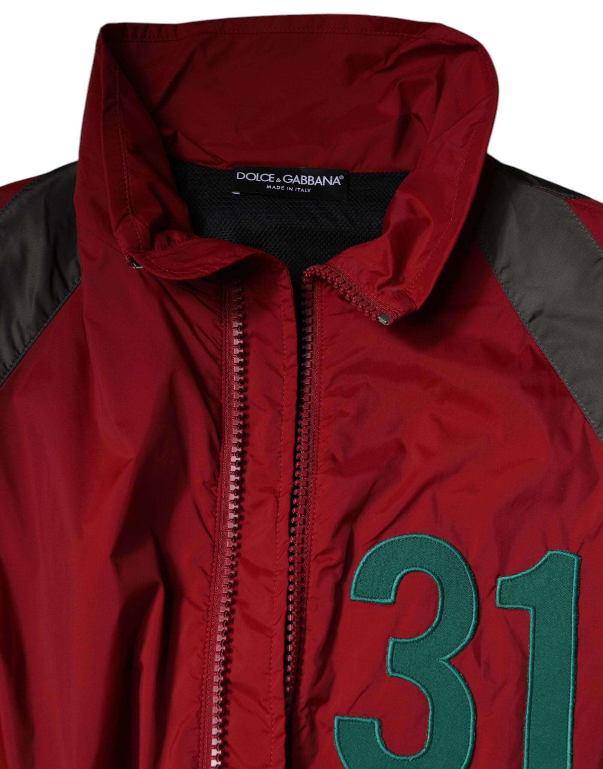 Multicolor Nylon Full Zip Windbreaker Jacket - ventzia