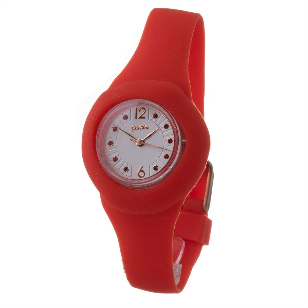 Red Synthetic Watch - ventzia