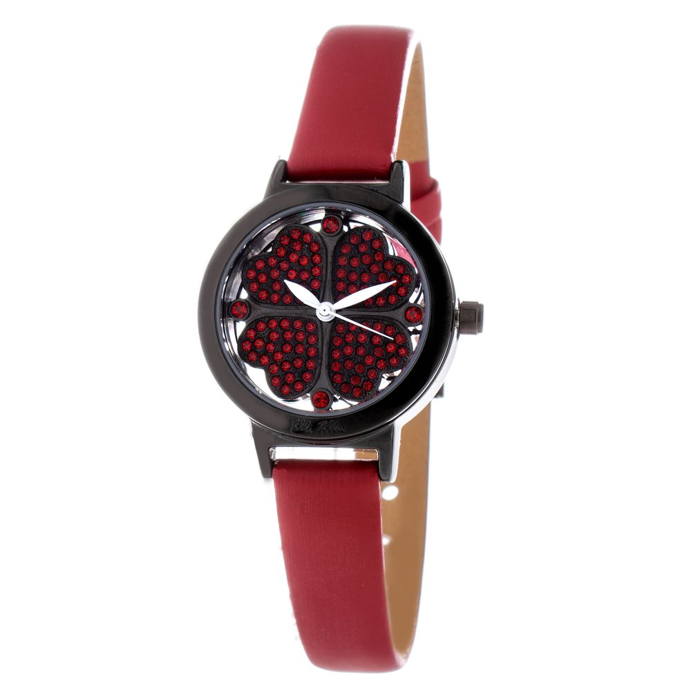 Red Leather Watch - ventzia