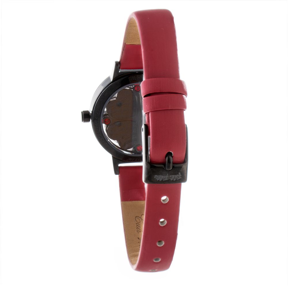 Red Leather Watch - ventzia