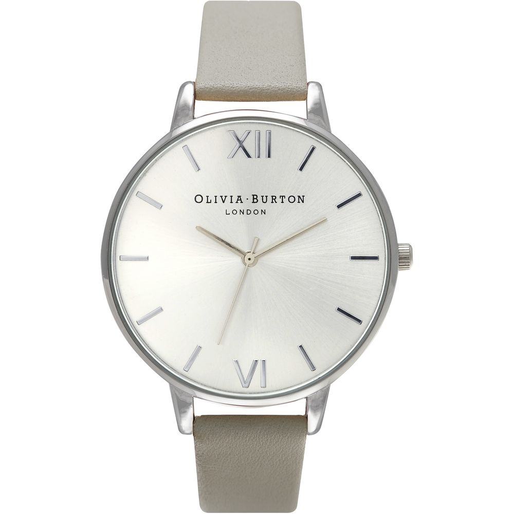 Gray Leather Watch - ventzia