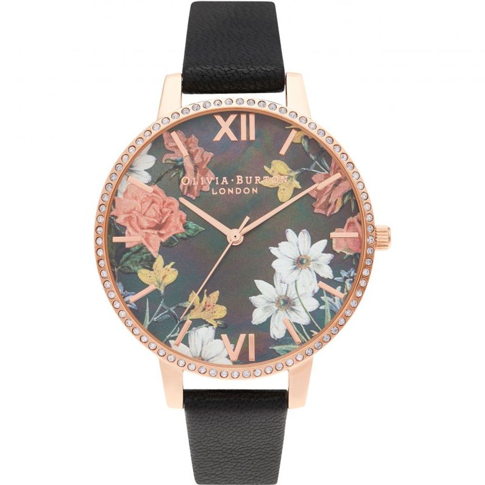 Black Artificial Leather Watch - ventzia