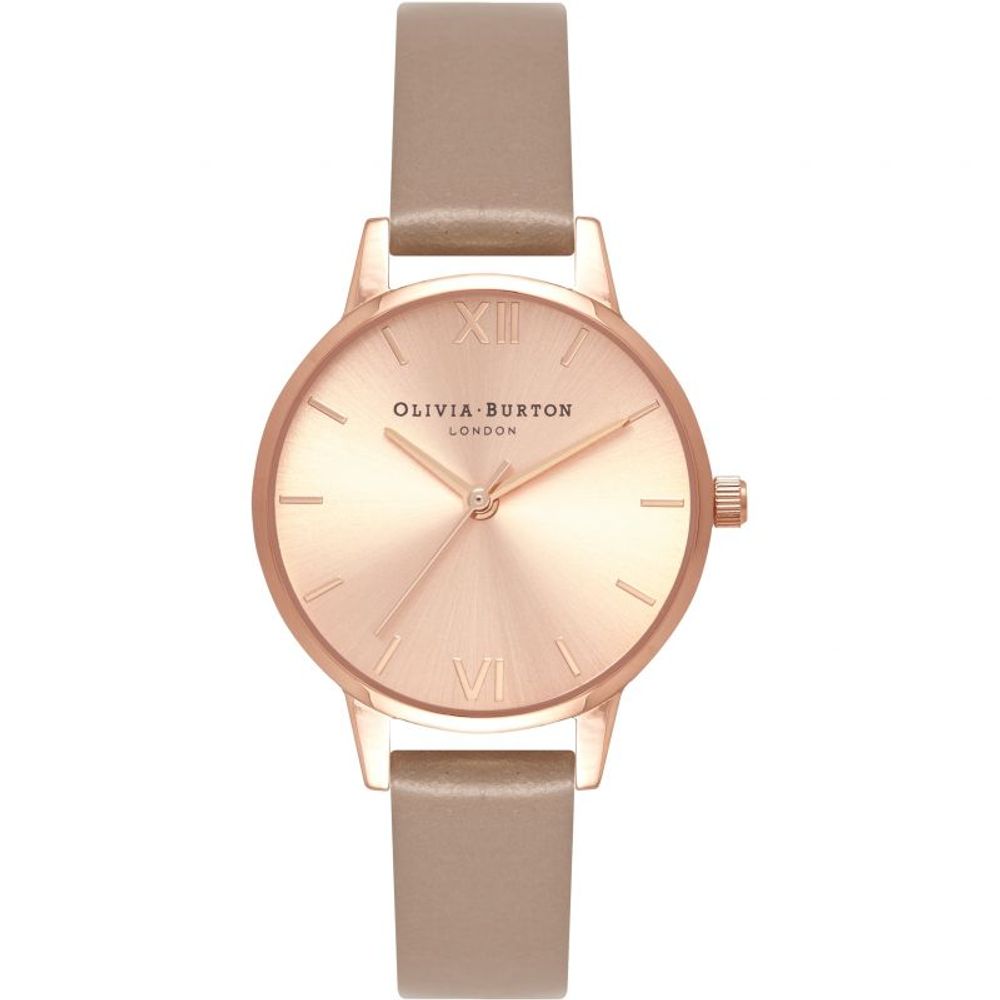 Brown Artificial Leather Watch - ventzia