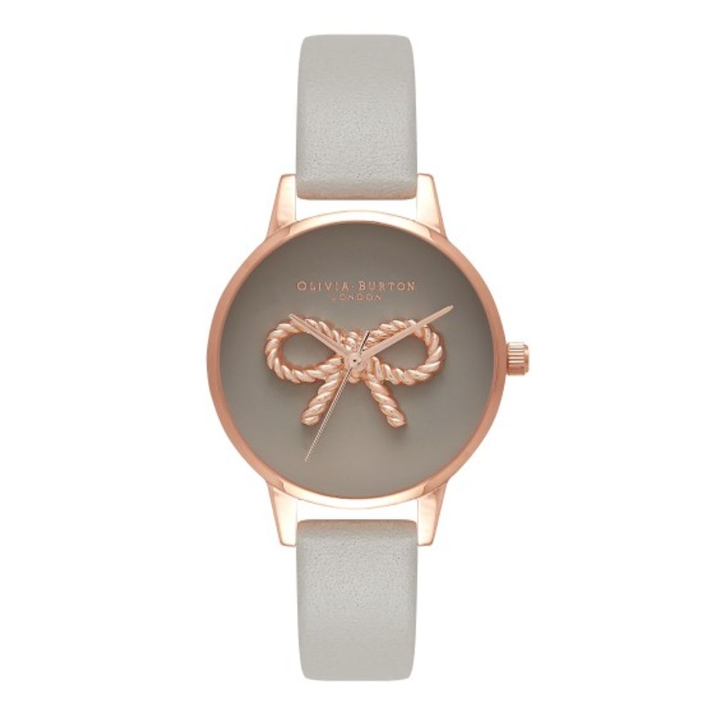 Gray Artificial Leather Dress Watch - ventzia