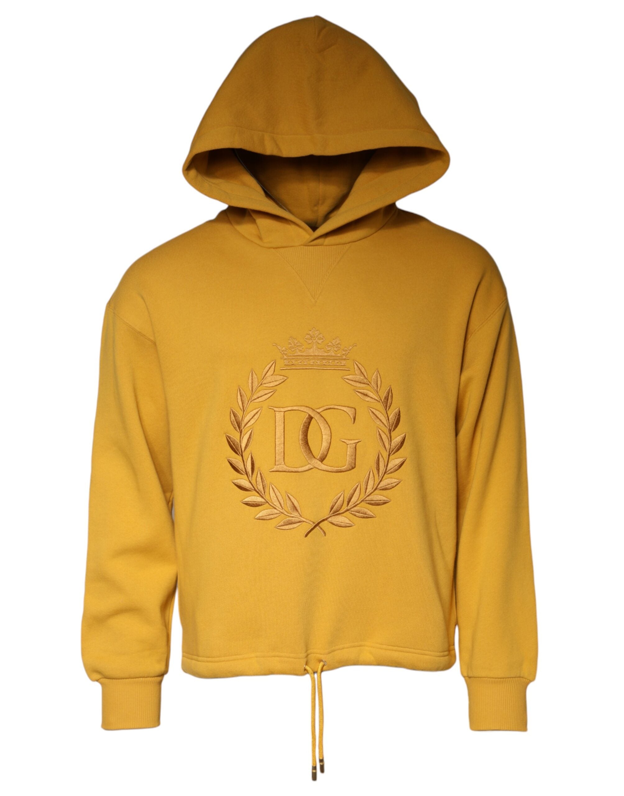 Mustard DG Hooded Men Sweatshirt Sweater - ventzia