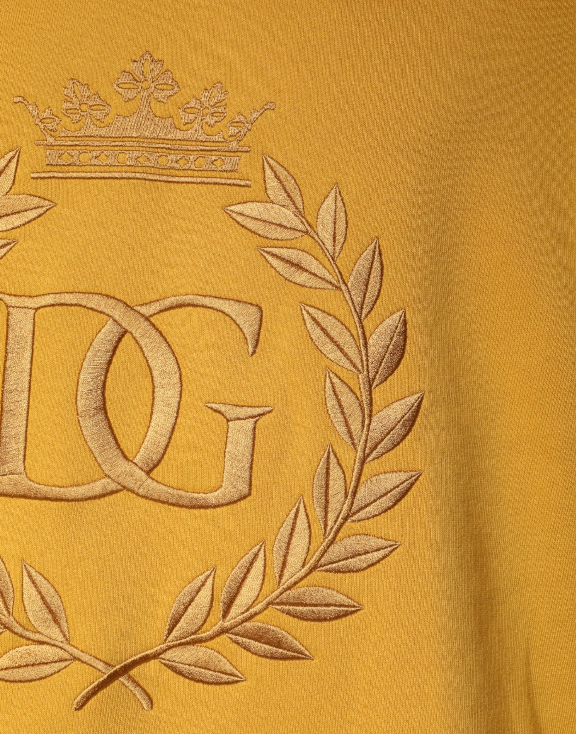 Mustard DG Hooded Men Sweatshirt Sweater - ventzia