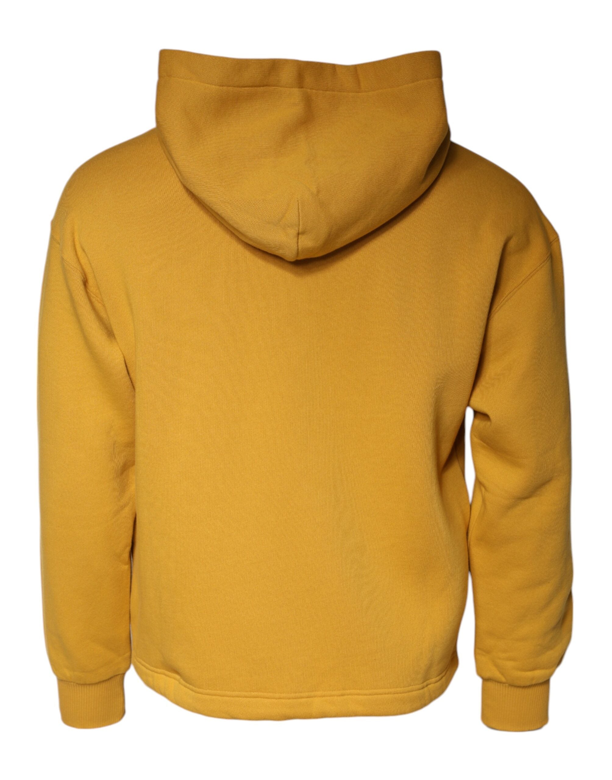 Mustard DG Hooded Men Sweatshirt Sweater - ventzia