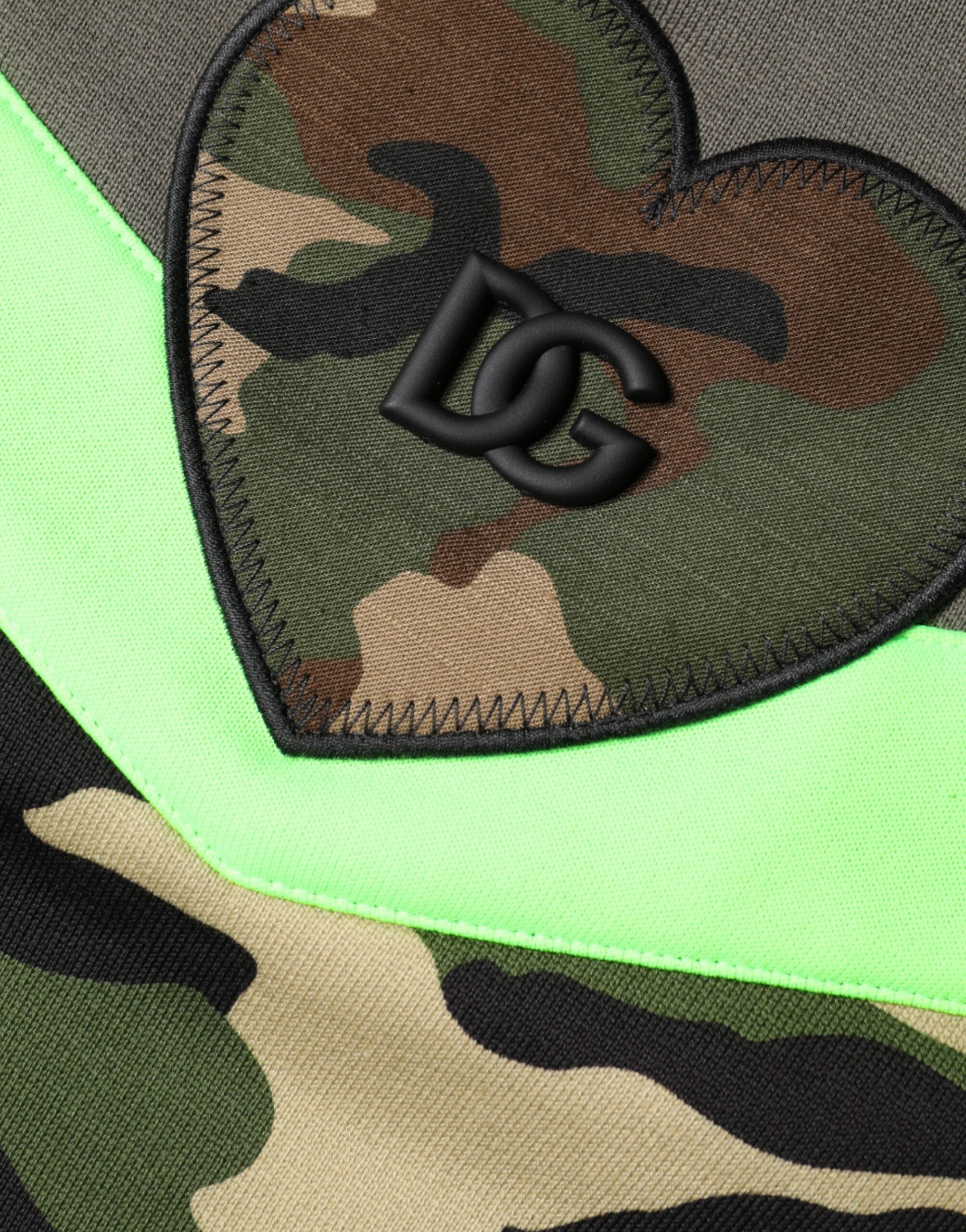 Multicolor Camouflage Sweatshirt Sweater - ventzia
