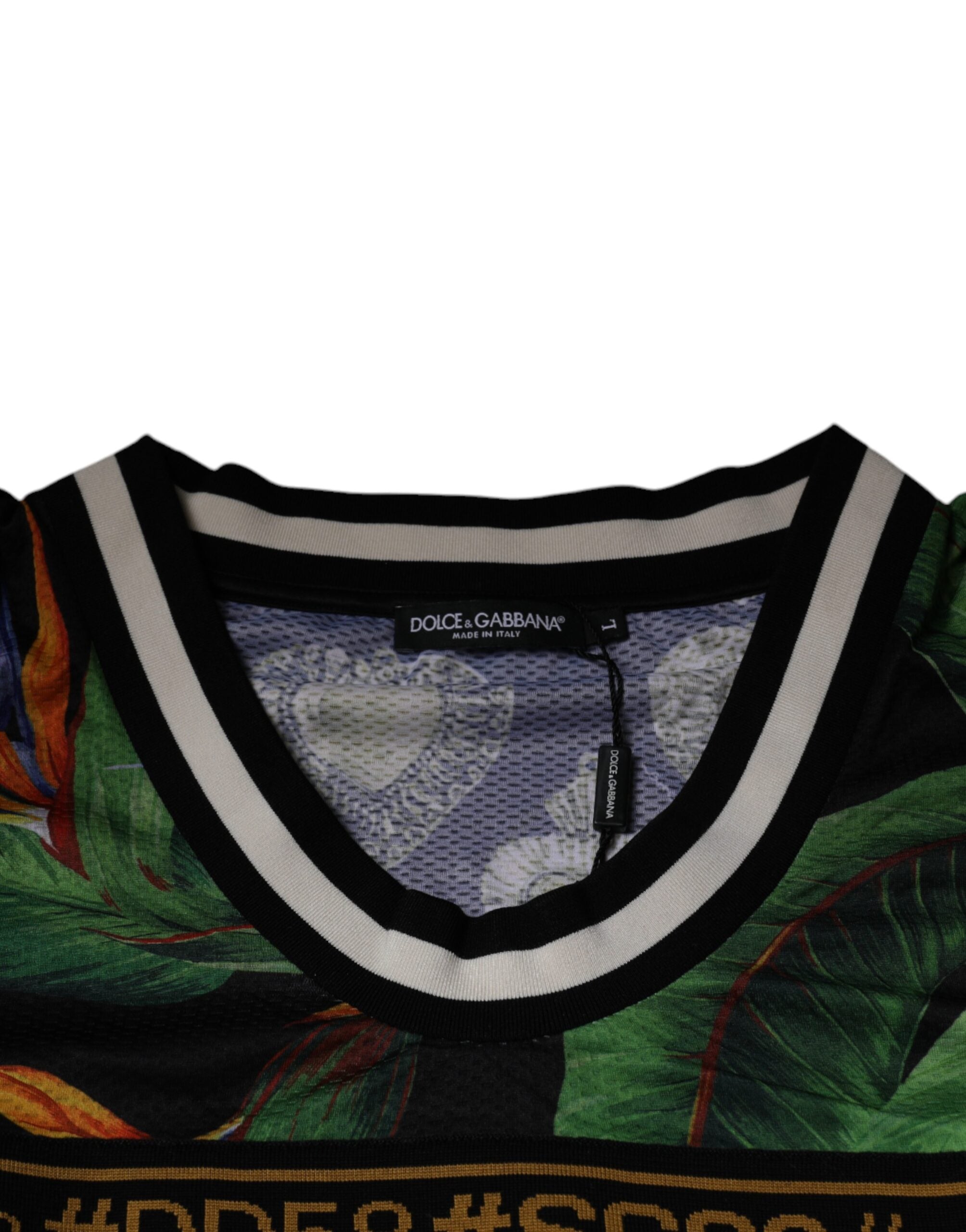 Multicolor Tropical Sleeveless Tank T-shirt - ventzia