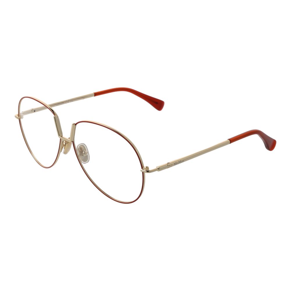 Orange Metal Glasses (Frames) - ventzia