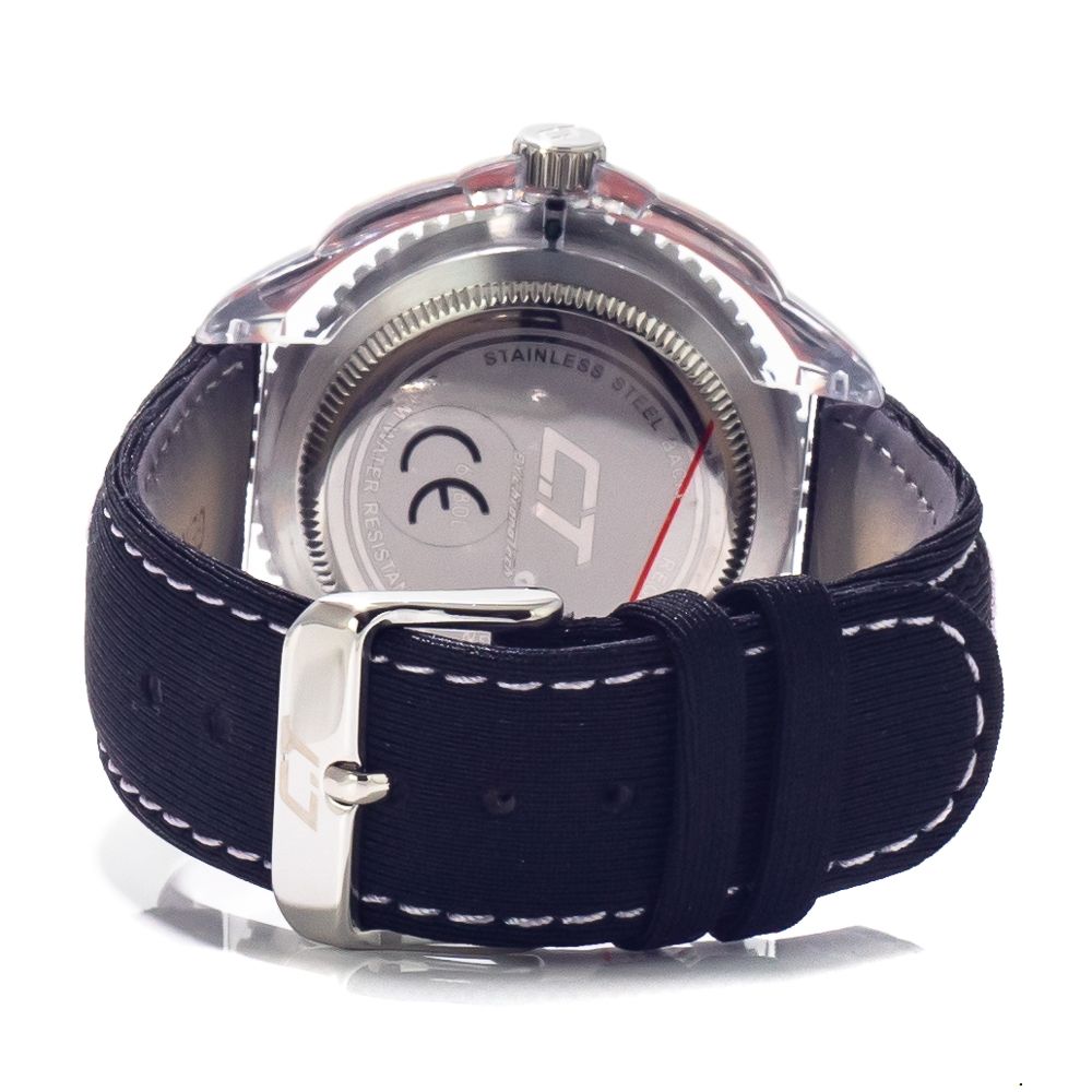 Black Leather Watch - ventzia