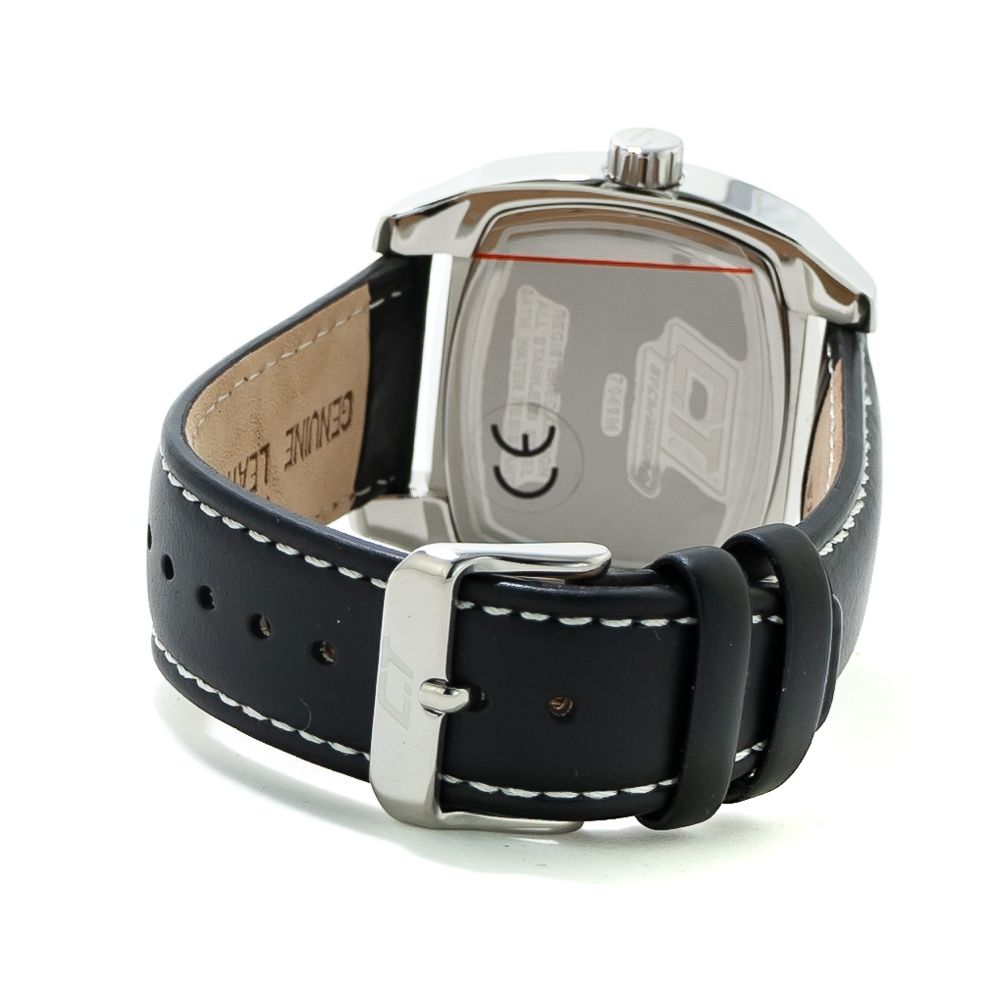 Black Leather Watch - ventzia