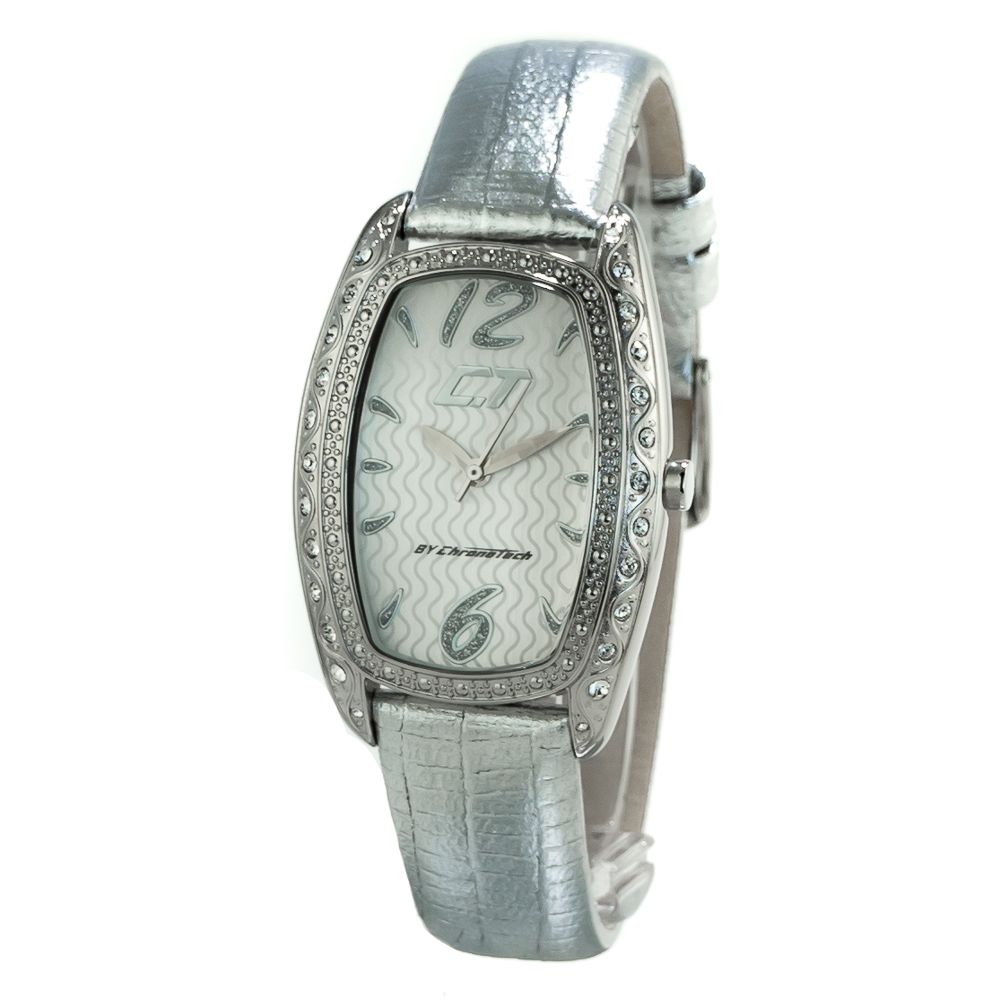 Silver Leather Watch - ventzia