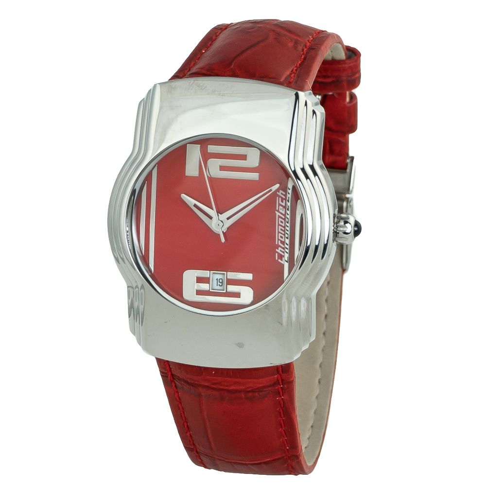 Red Leather Watch - ventzia