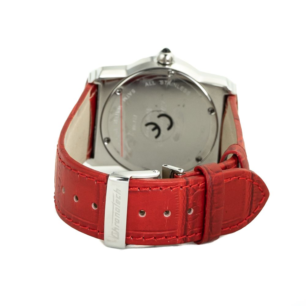 Red Leather Watch - ventzia