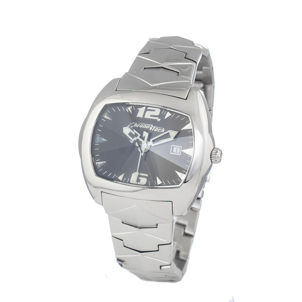 Silver Stainless Steel Watch - ventzia