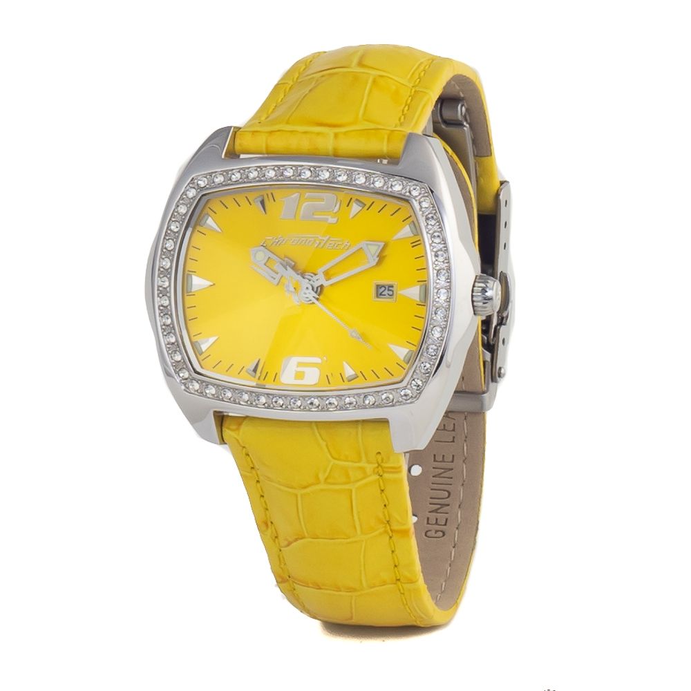 Yellow Leather Watch - ventzia