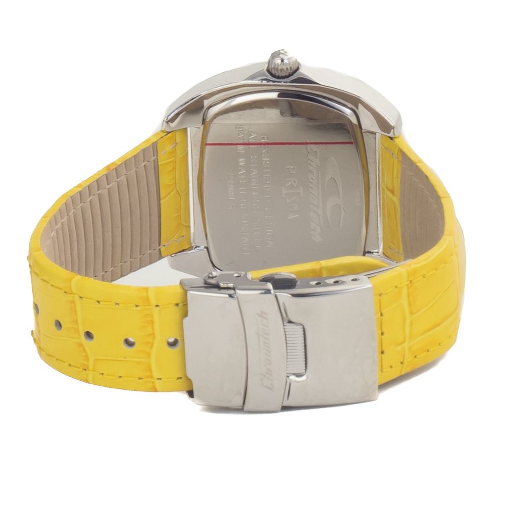 Yellow Leather Watch - ventzia