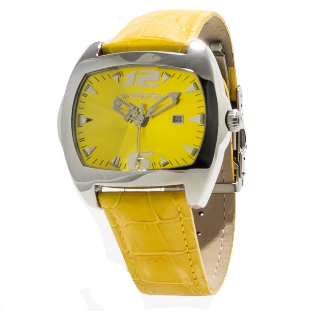 Yellow Leather Watch - ventzia