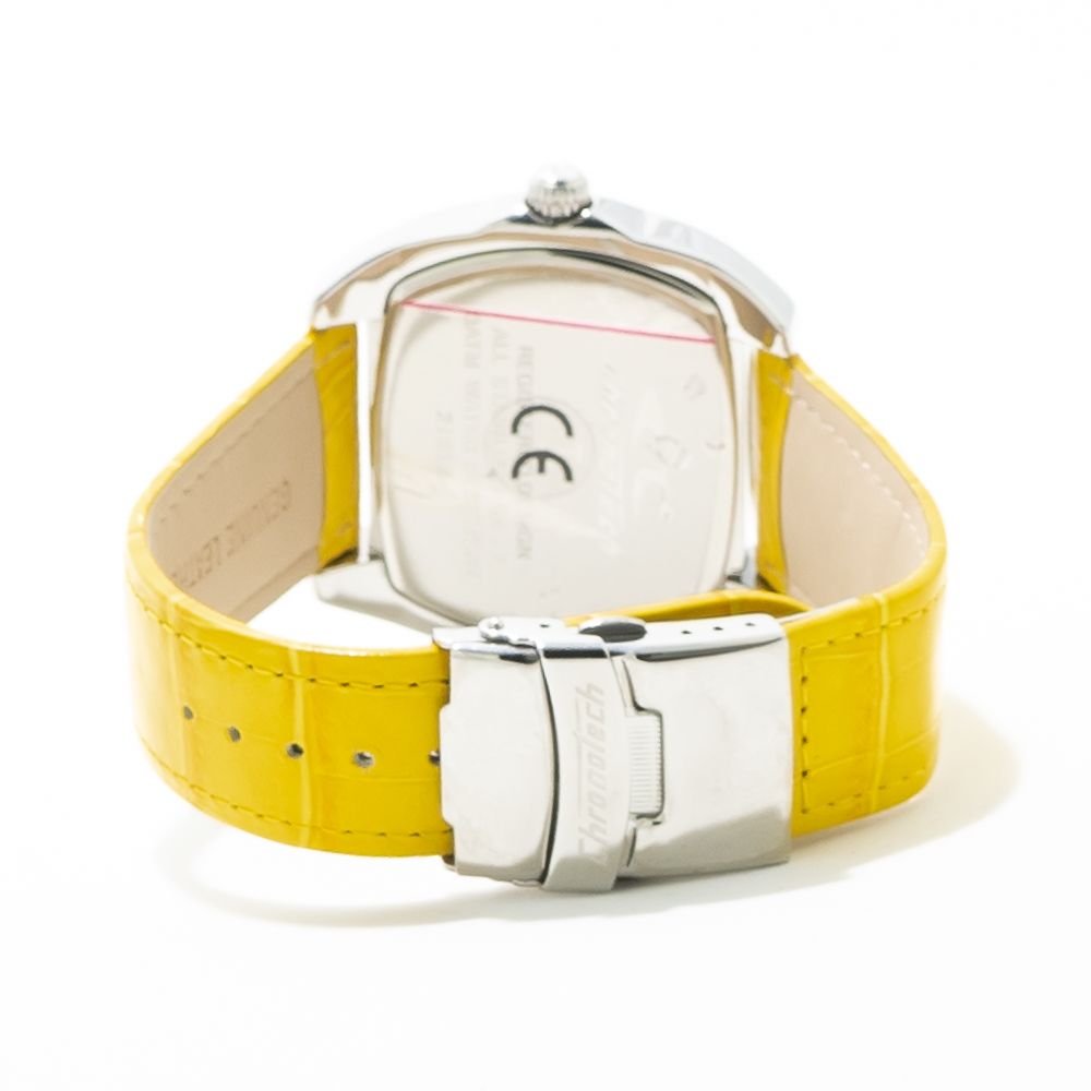 Yellow Leather Watch - ventzia