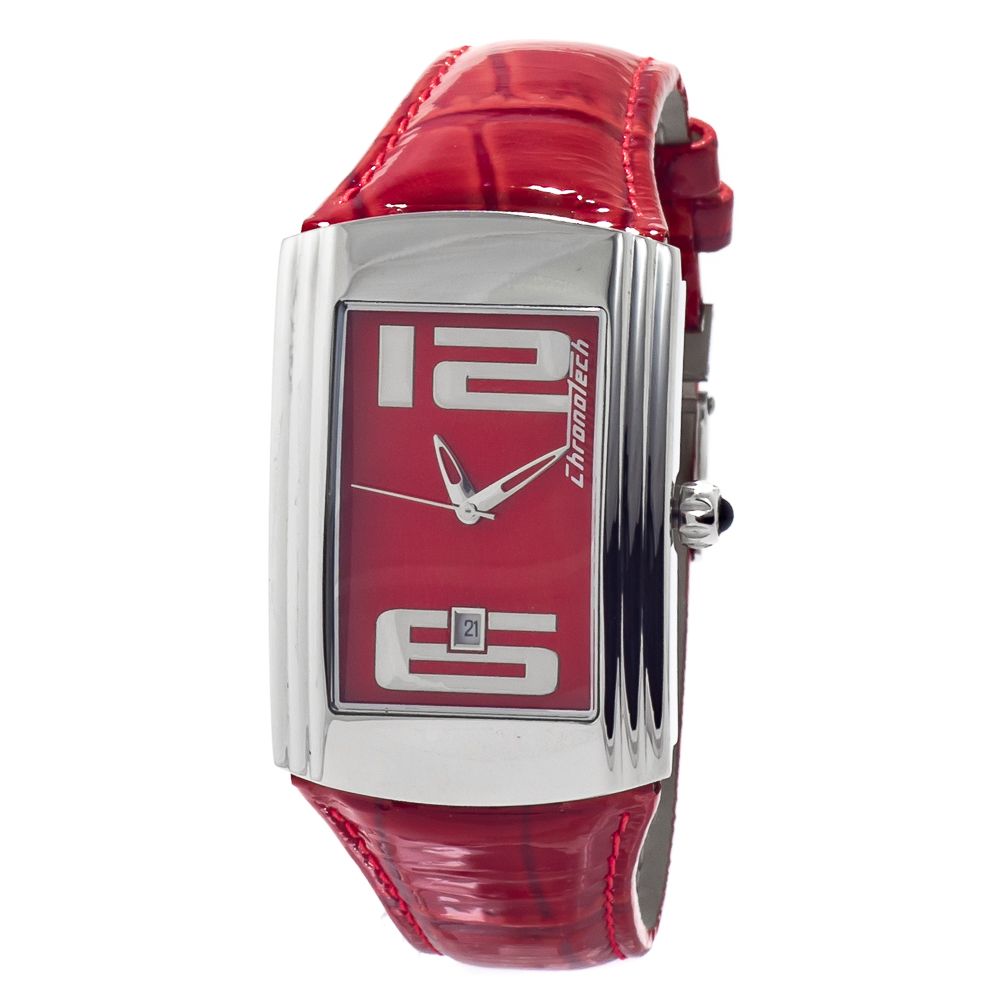 Red Leather Watch - ventzia