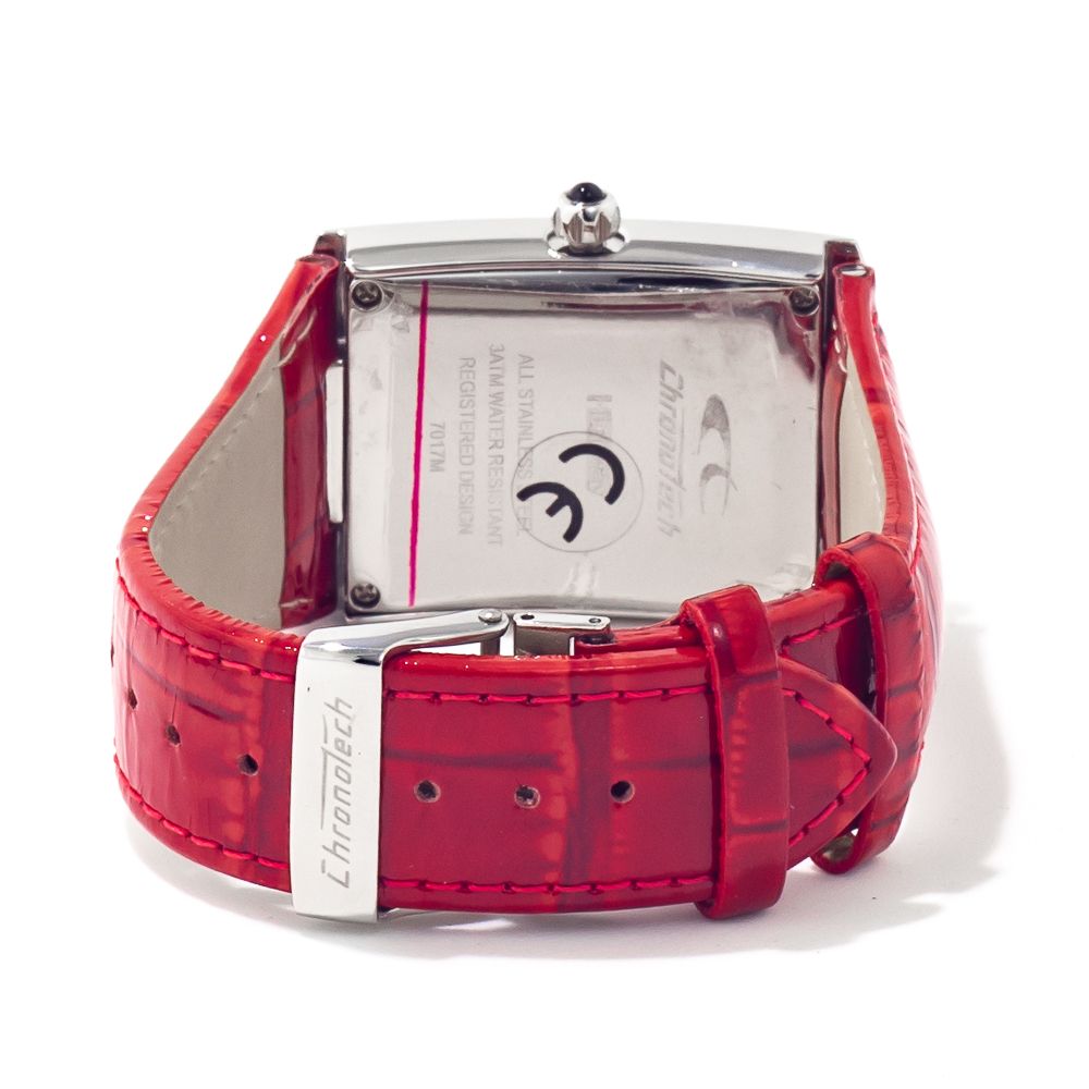 Red Leather Watch - ventzia