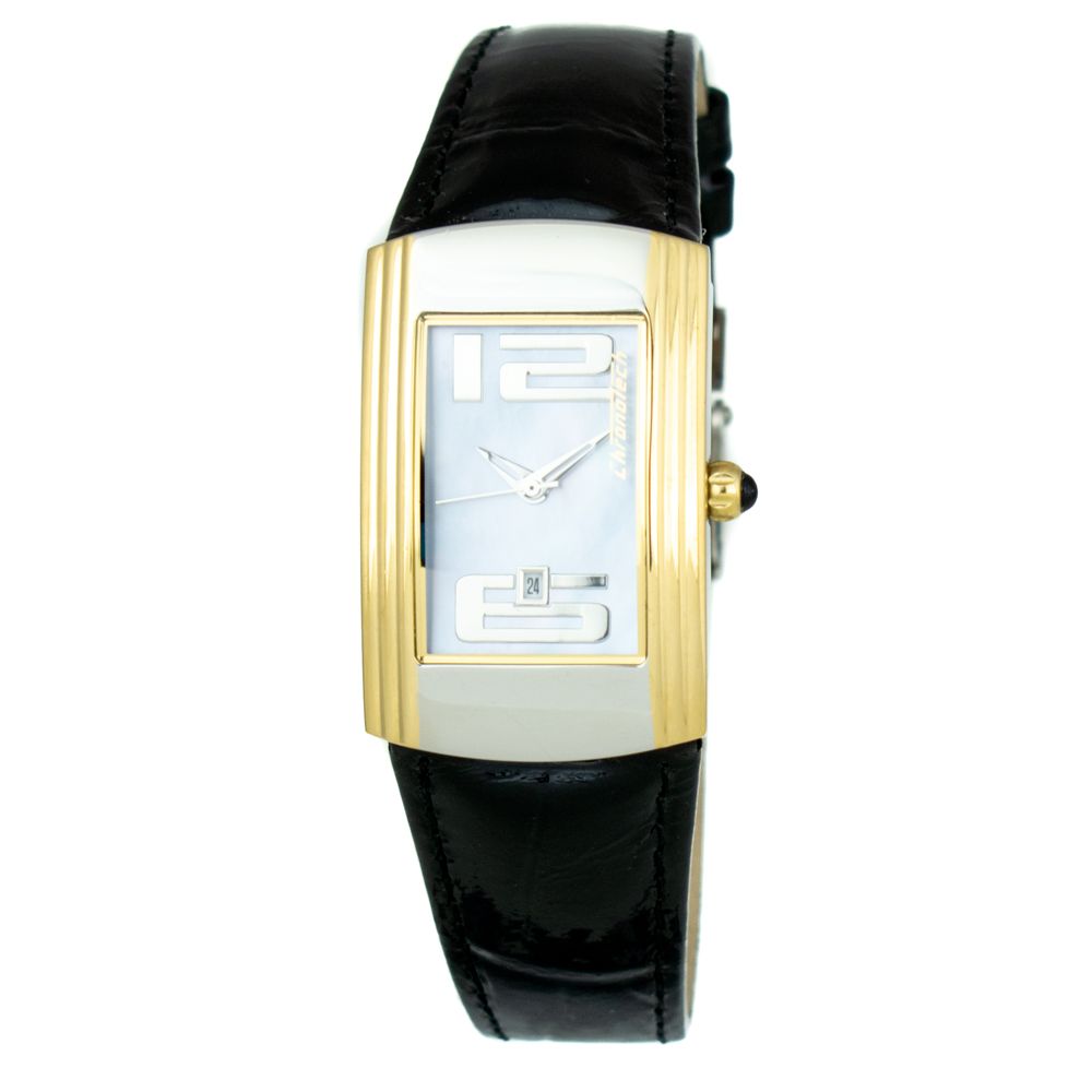 Black Leather Watch - ventzia