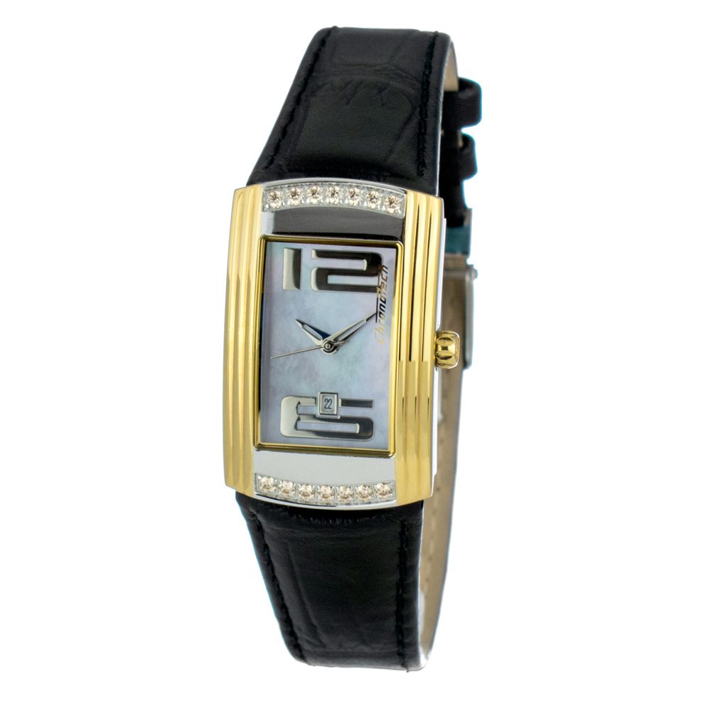 Black Leather Watch - ventzia