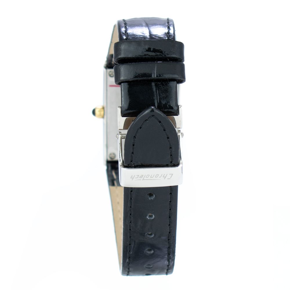 Black Leather Watch - ventzia